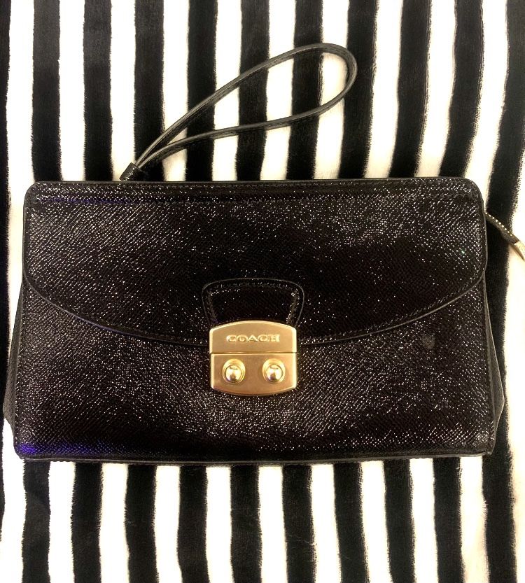 Brand new Coach Wristlet & Evening Bag