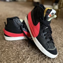 Nike Blazer Mid 77 Jumbo Black Bright Crimson