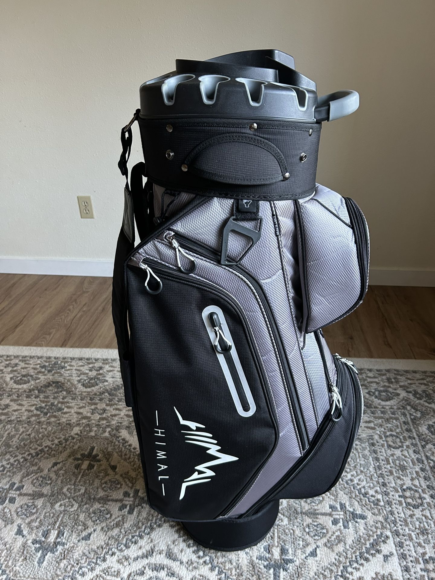 14-Way Golf Cart Bag Pro with Full Length Divider Top, Golf Bag for Men with Handles and Rain Cover