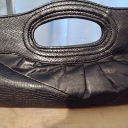 Black Clutch Handbag