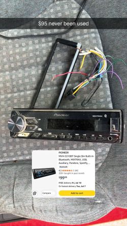 Pioneer Bluetooth radio
