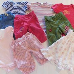 ALL BABY GAP Girls 3-6 Month Summer Outfits Girls Clothes Lot