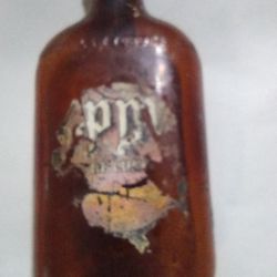 Rare Vintage Whiskey Bottle