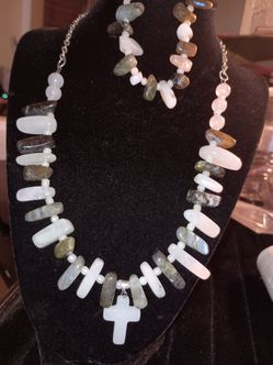 Stone necklace