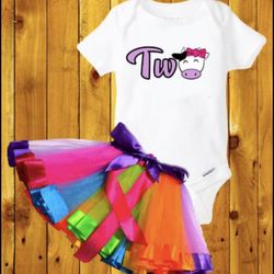 Vaca Loca 24m Tutu set