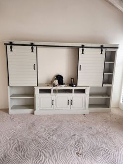 Ashley Blinton 4 Piece Entertainment Center for Sale in San Jose CA OfferUp