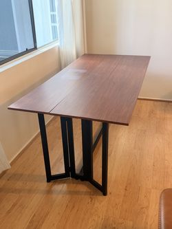 Table- Dining, Office or Decorative Folding Table for small spaces