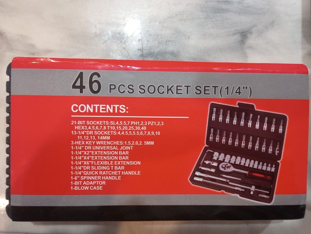 46 Piece Socket Set
