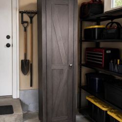 Modern Tall Storage Cabinet