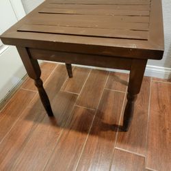 Antique Sofa Table End Table 17x23