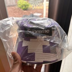 Supreme Military Camp Cap Purp Digi