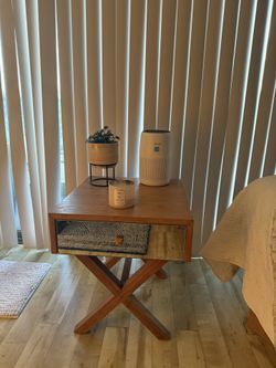 Real Wood Side Table