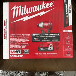 Milwaukee Impact Drill Kit