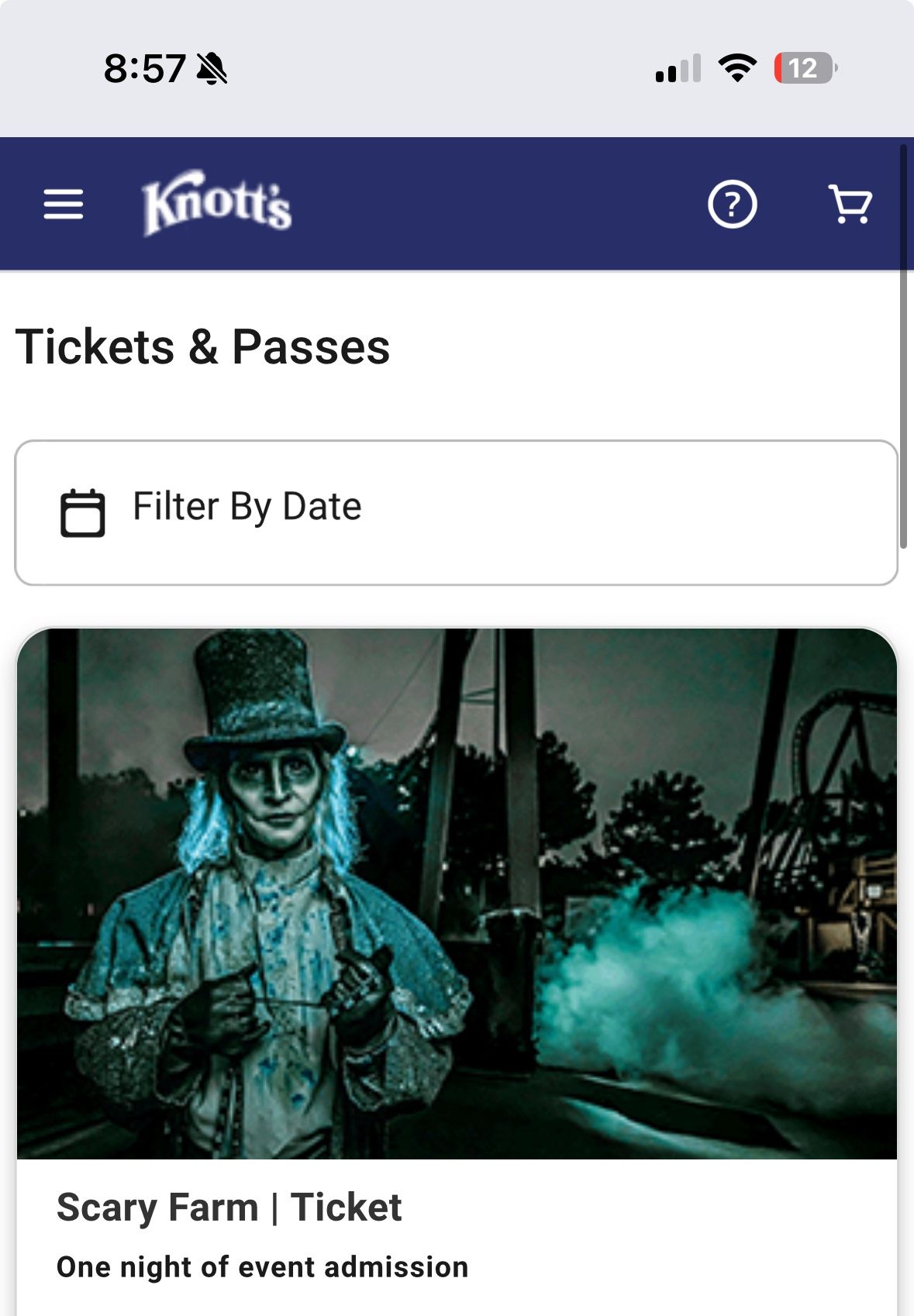 KNOTTS SCARY FARM