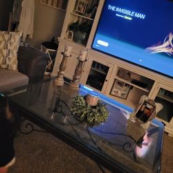 Glass Table With End Table. 250 OBO 