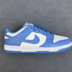 blue unc dunks