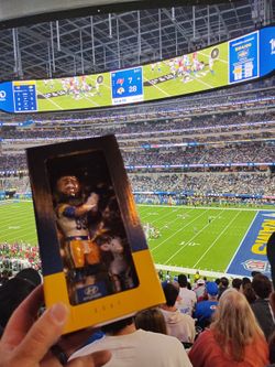 4 RARE Aaron Donald #99  MIB SGA LA Rams NFL BOBBLEHEADS