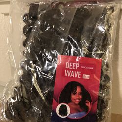 Deep Wave Crochet Hair