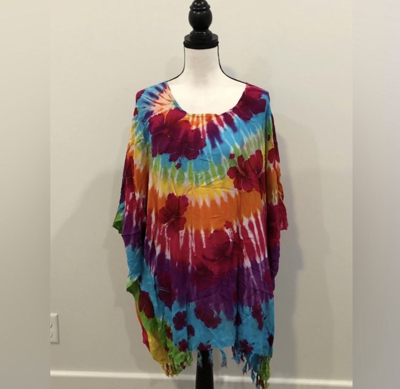 Tie Dye Poncho