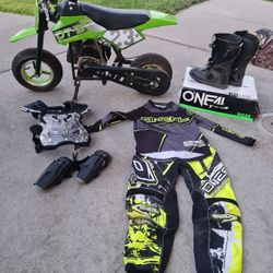 50 Cc Dirt Bike/gear