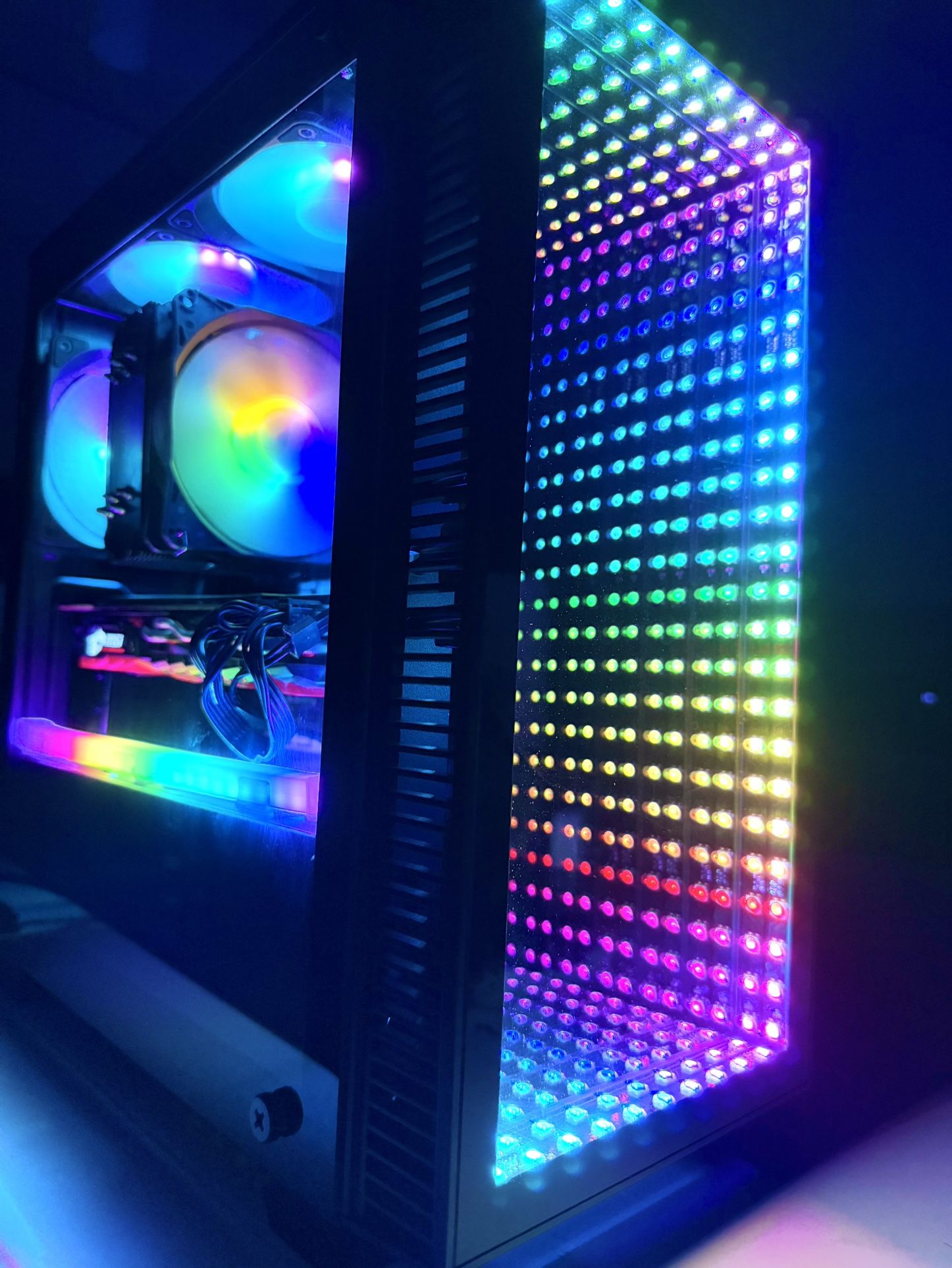 Gaming PC Desktop — Ryzen 5 5600X / GTX 1080 / 32GB RAM / 512GB SSD + 3TB HDD