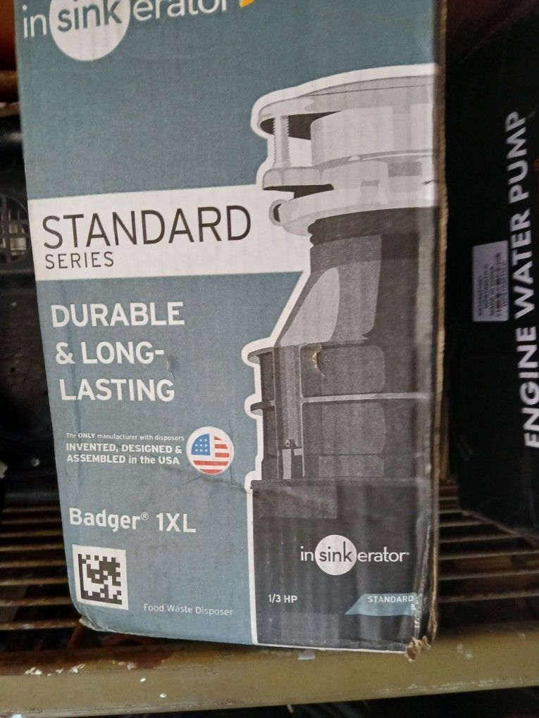 Badger 1xL 1/3 Hp Disposer