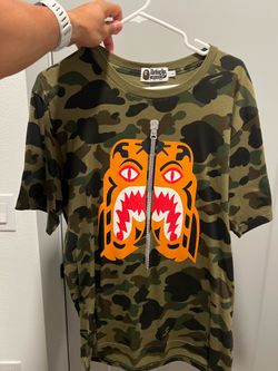 BAPE Camo Shark Tee