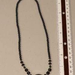 Hematite necklace