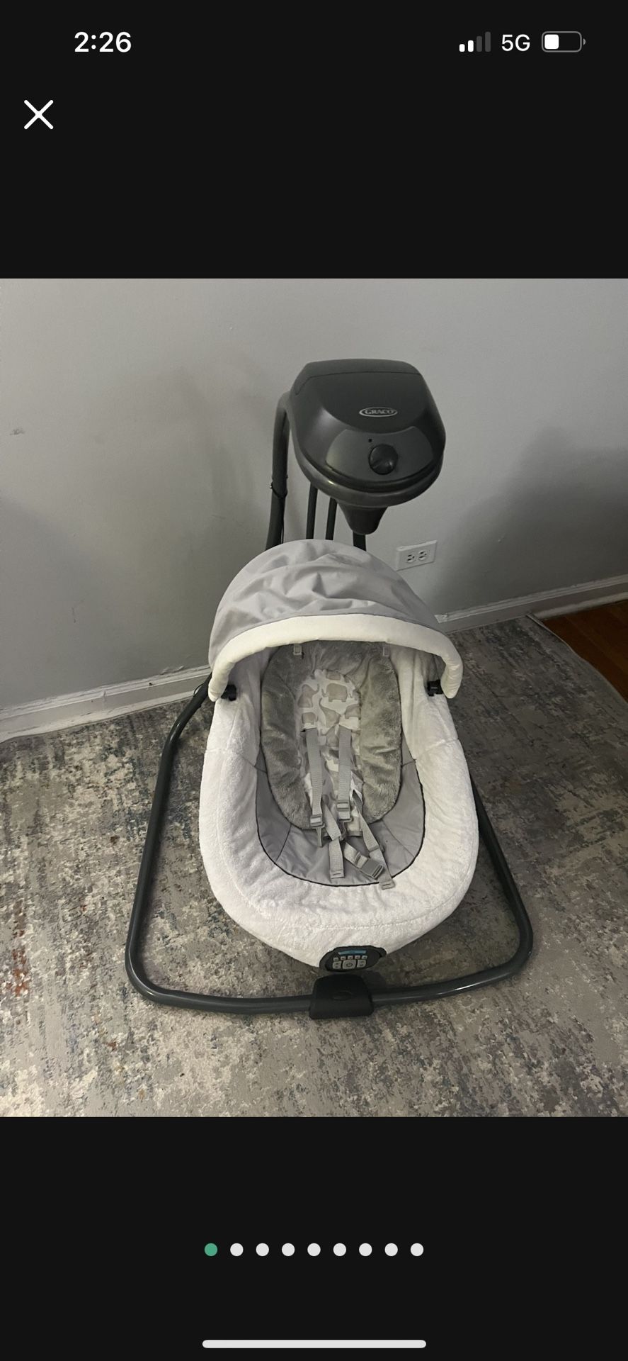 Grace Simple Sway Swings With Music Player And Charger 