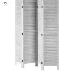 4 Panel Wooden  Divider 