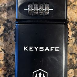 KeySafe Lock Box + RFID Pouch – Perfect for Surfing, Travel, or Spare Key Storage
