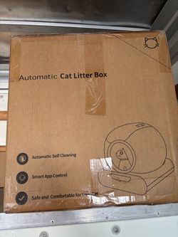 Automatic Self-Cleaning Cat Litter Box