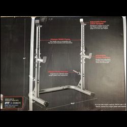 Brand New Weight Rack With Spotter Arms