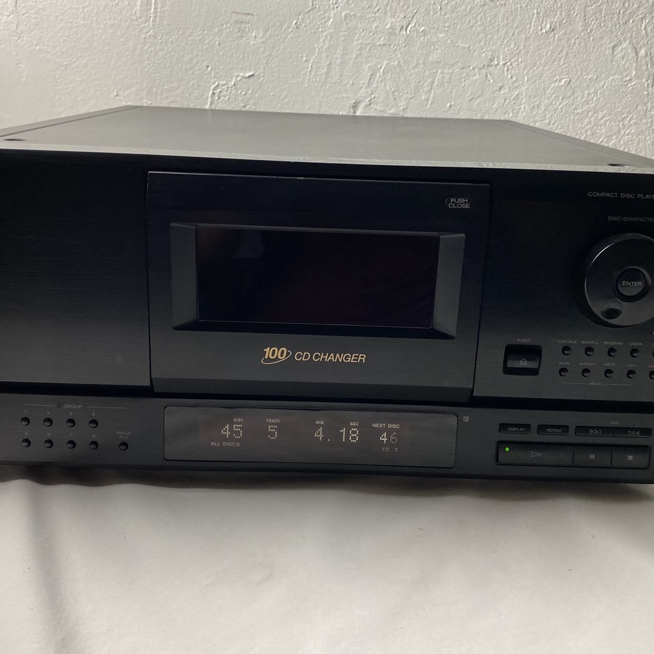 Sony CDP-CX153 Mega Storage 100 Disc CD Changer CD Player