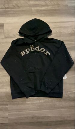 Black VVS sp5der hoodie