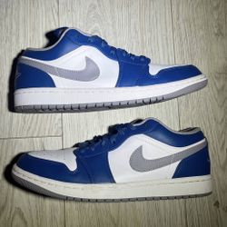 jordan 1 low true blue size 8.5