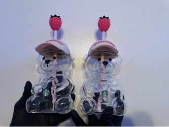 Strawberry bear cup