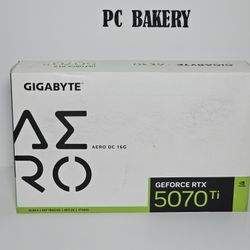 GIGABYTE GeForce RTX 5070 Ti AERO OC 16GB GDDR7