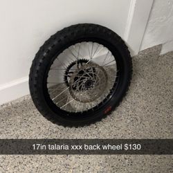 Talaria Xxx Back Wheel 17in 