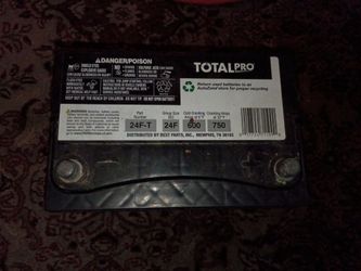 Total pro battery