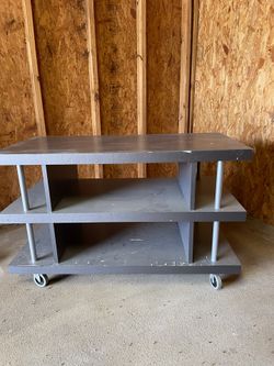Minimalistic 2 Tier TV Table/Entertainment Center