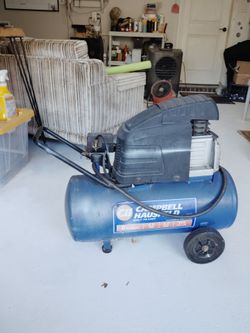 Small Air Tank on Wheels