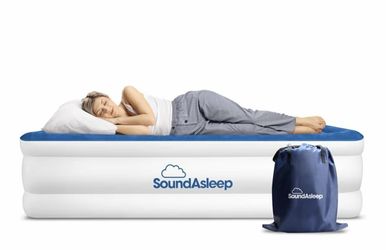 Brand New Queen Size Luxury Air Mattress With Built In Pump