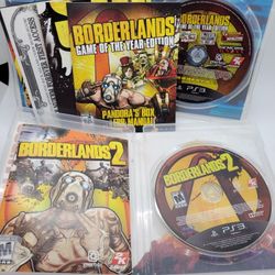 Borderlands Game Of The Year Edition Borderlands 2 Playstation 3 PS3 Gearbox Software 2k Games