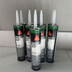 Sika Sikaflex-221, Multi-Purpose Sealant/Adhesive 10.1 fl. oz ( White & Black)