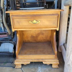 TWO ANTIQUE TABLE STANDS 