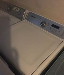 Samsung no agitator washer/ Maytag Centenniel huge dryer