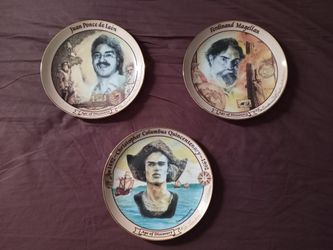 Age Of Discovery Porcelain Plate Collection
