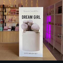 24 PC Makeup brush Set New
