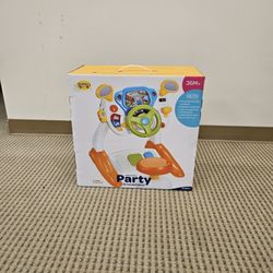 Dreaming Party Simulated Driving Toy – Interactive Steering Wheel Play Set (36M+)